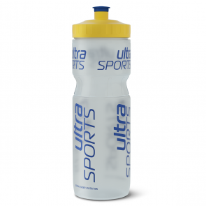 Trinkflasche ultraSPORTS, transparent, 800 ml